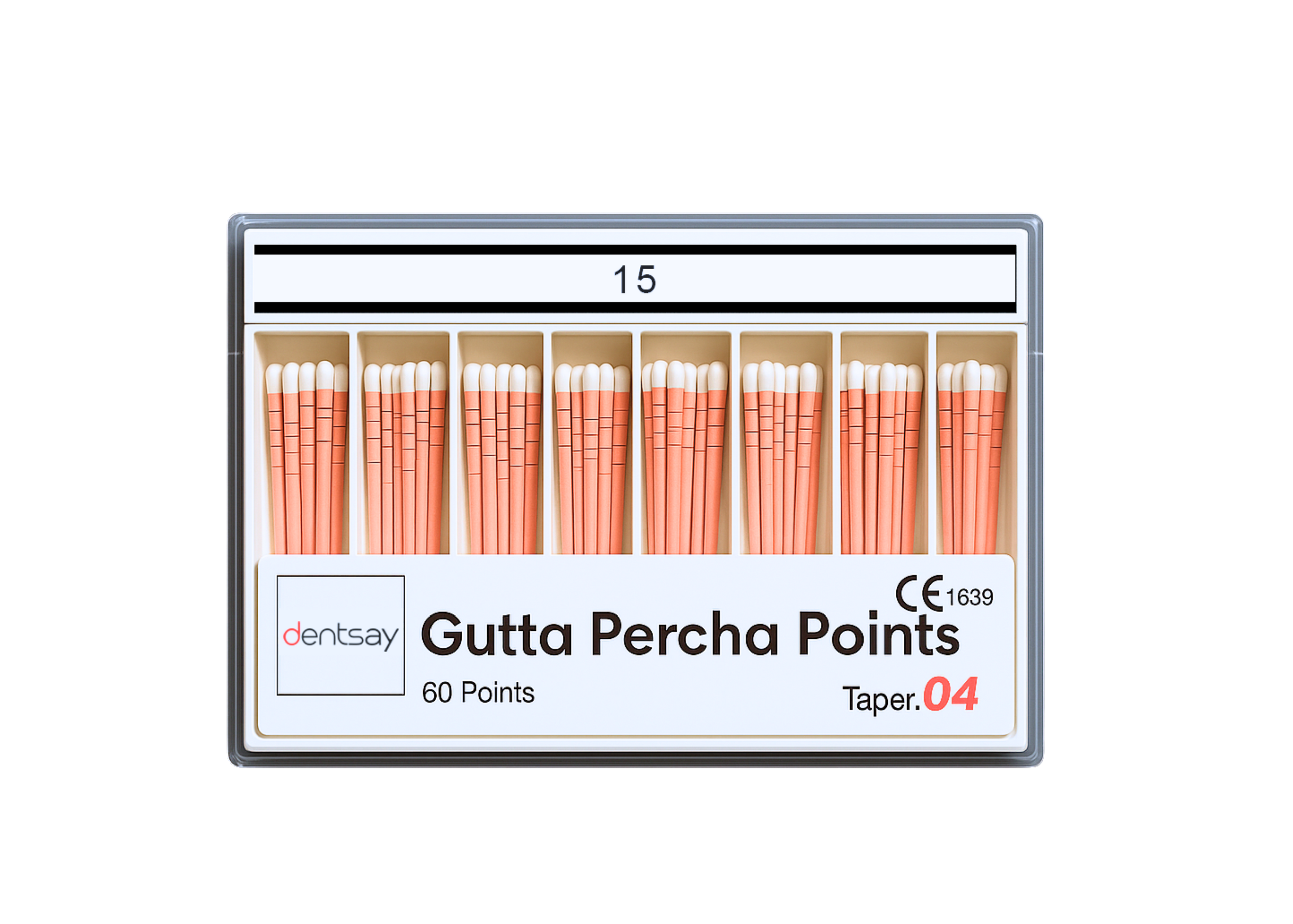 Dentsay Gutta Percha Points Taper .04 SerisiGutta Percha ve Paper PointsDentsayAsil Dental