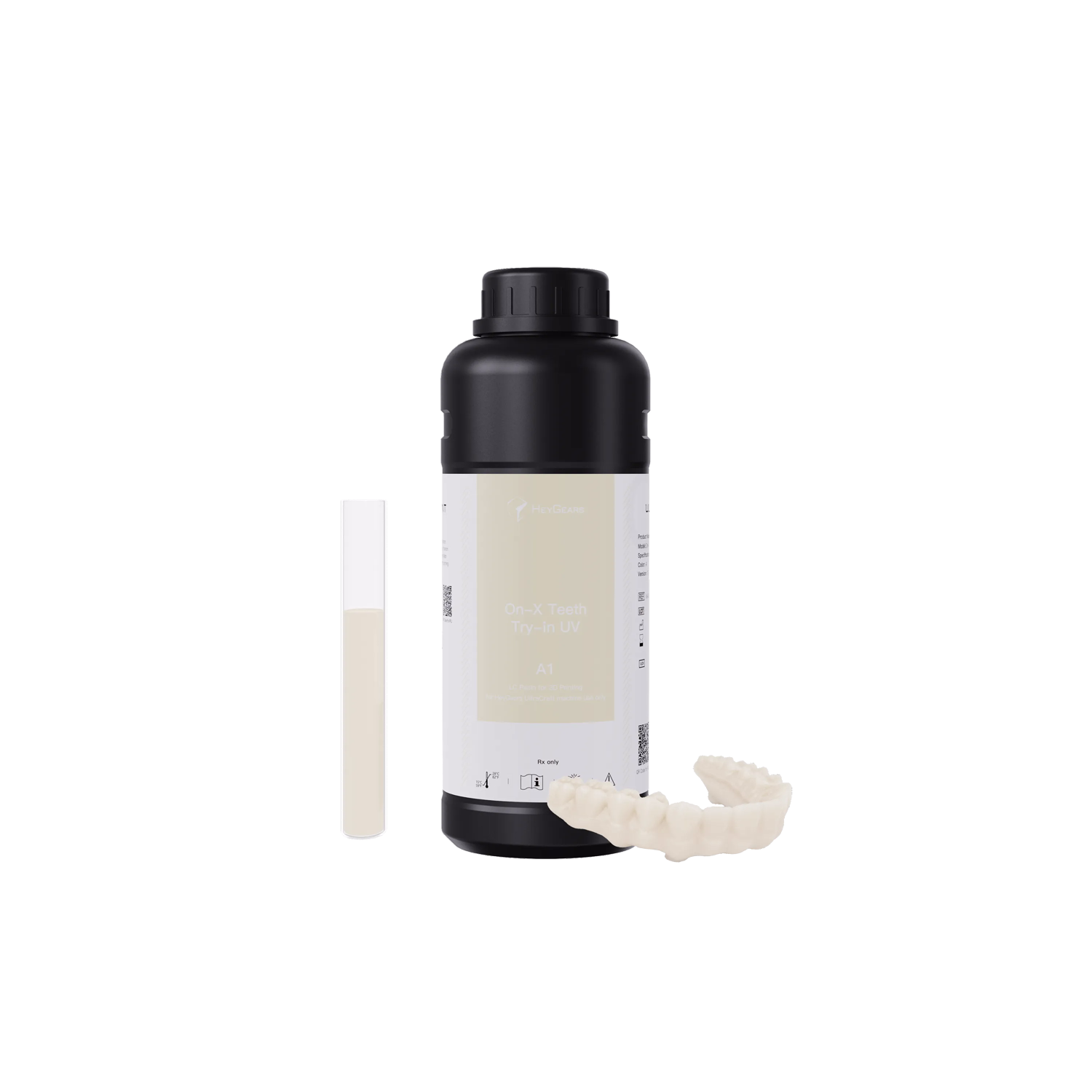 HeyGears UltraPrint On-X Teeth Try-in UV 1.0 500gReçinelerHeyGearsAsil Dental