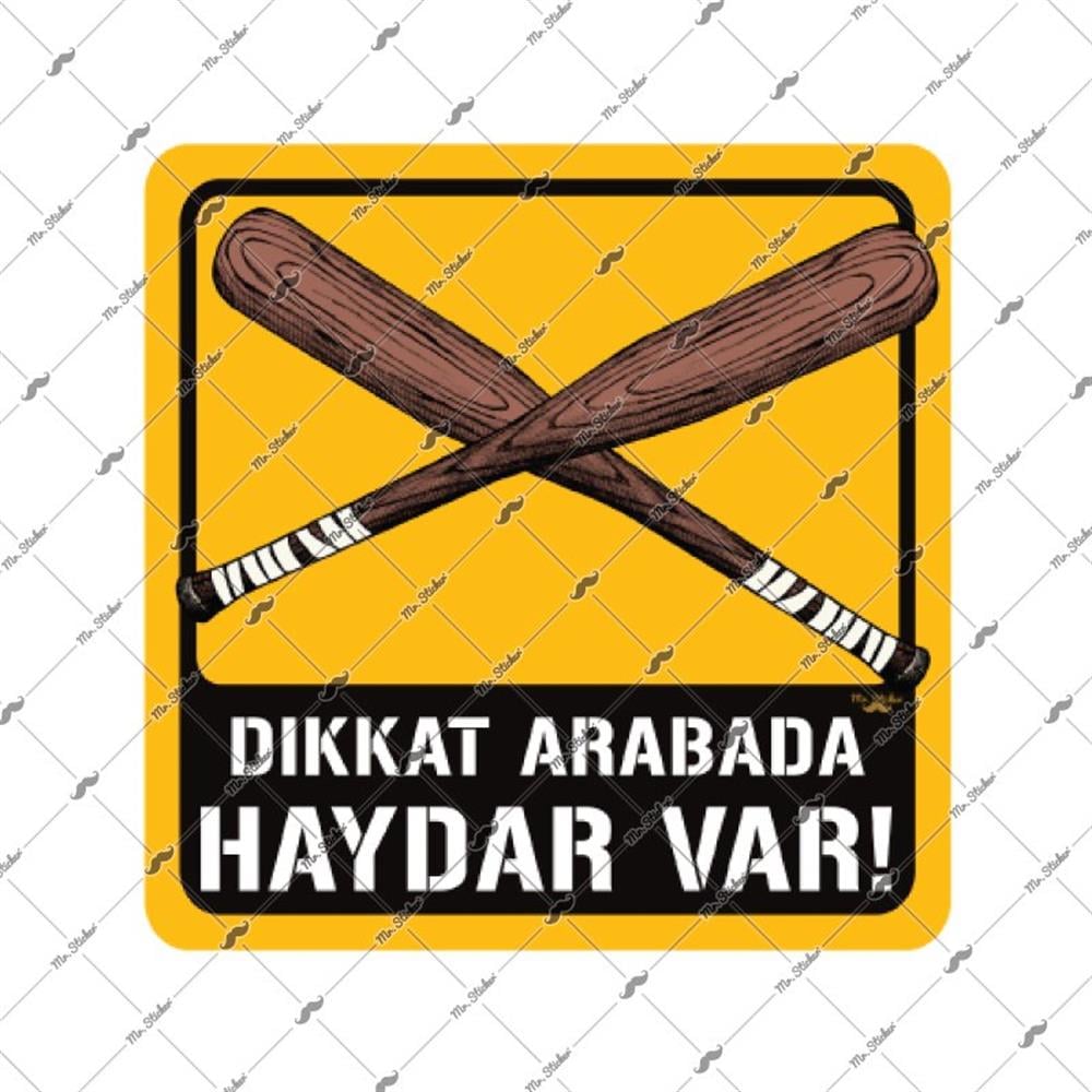 BOB4 Dikkat Arabada Haydar Var Etiketi