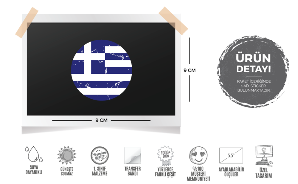 CFL6 Yuvarlak Kesim Yunanistan B. Etiketi