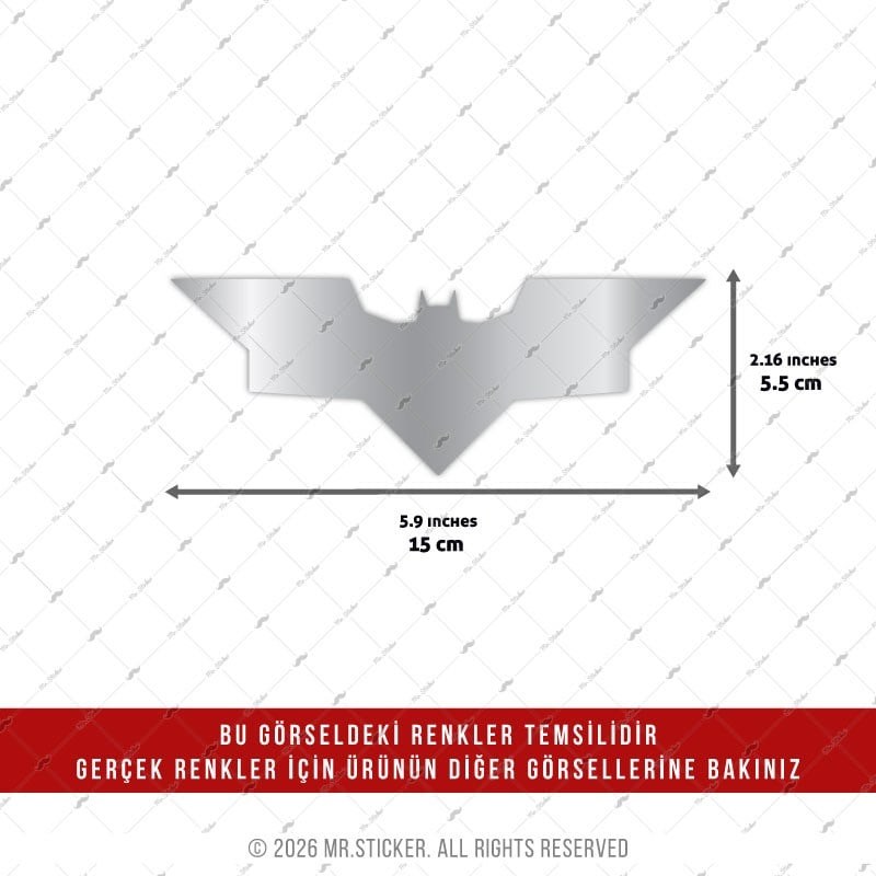 CHR1 Krom Seri Yarasa Etiketi