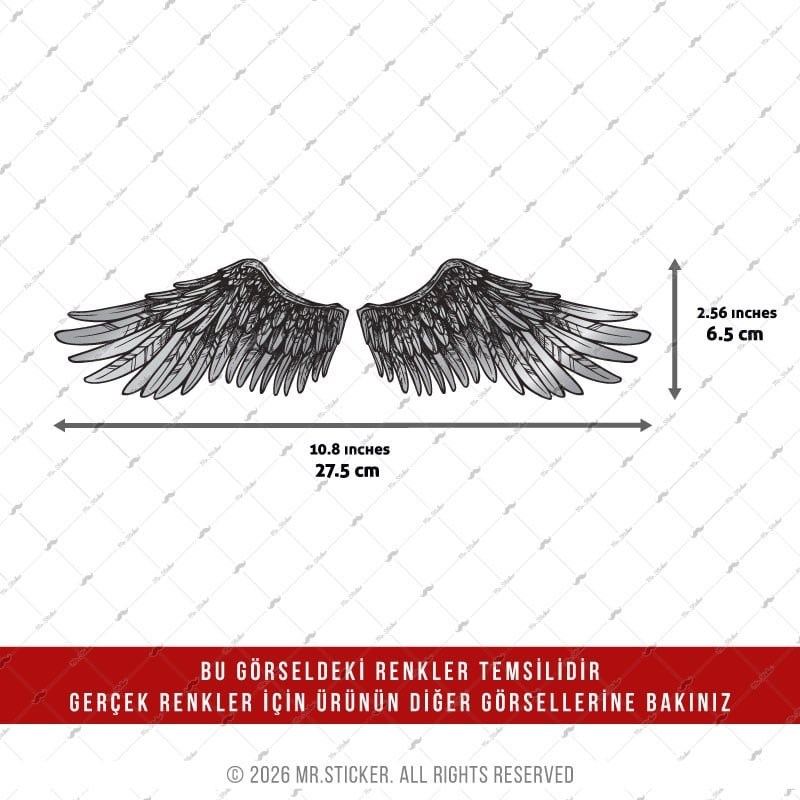 CHR10 Krom Seri Kanatlar