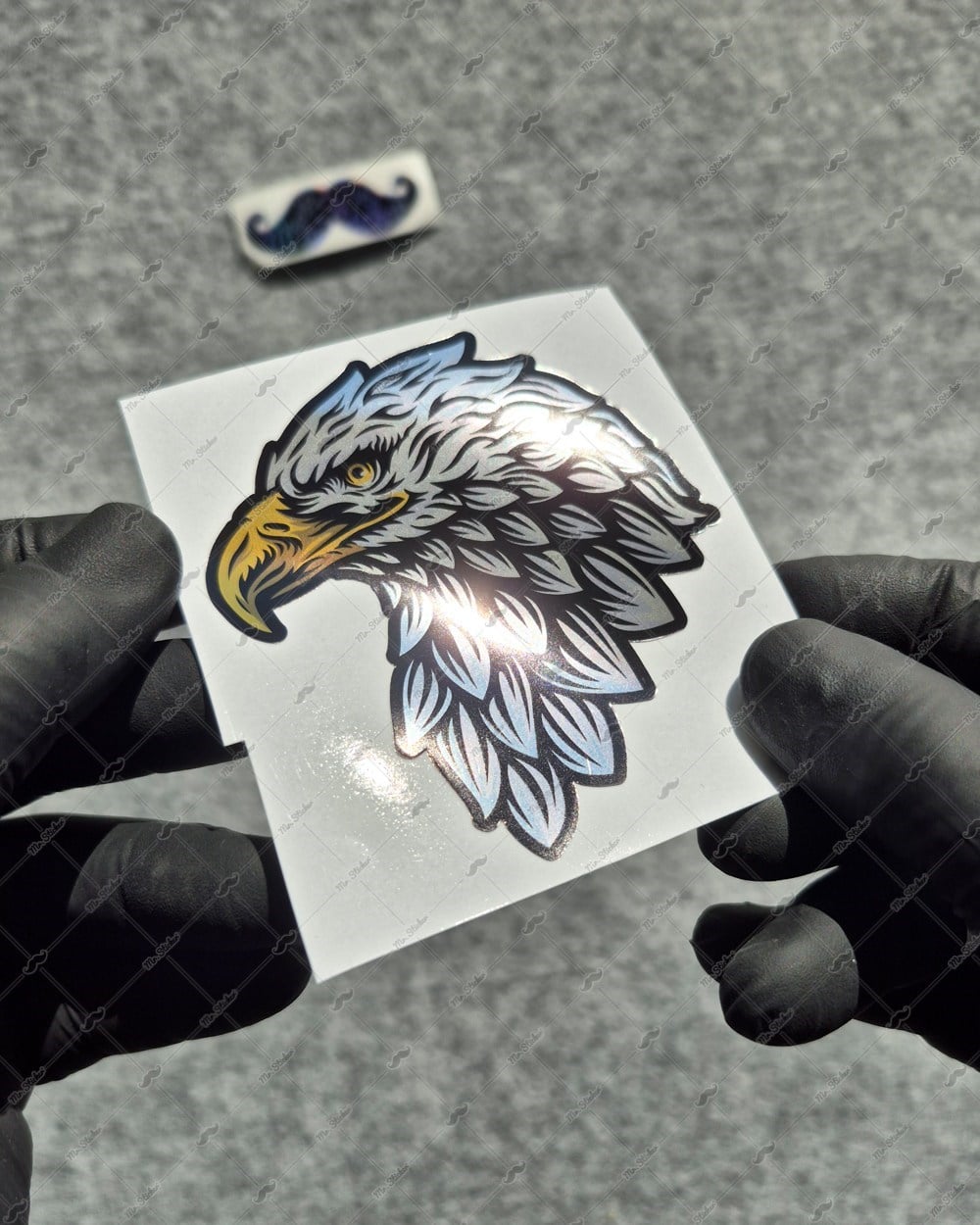 CHR24 Krom Seri Kartal Kafasi Etiketi