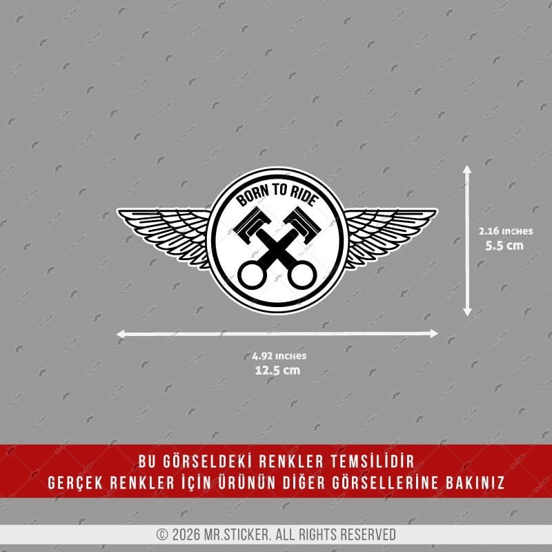 CSFT29 Renk Değiştiren Seri Ride or Die Yazılı Etiket