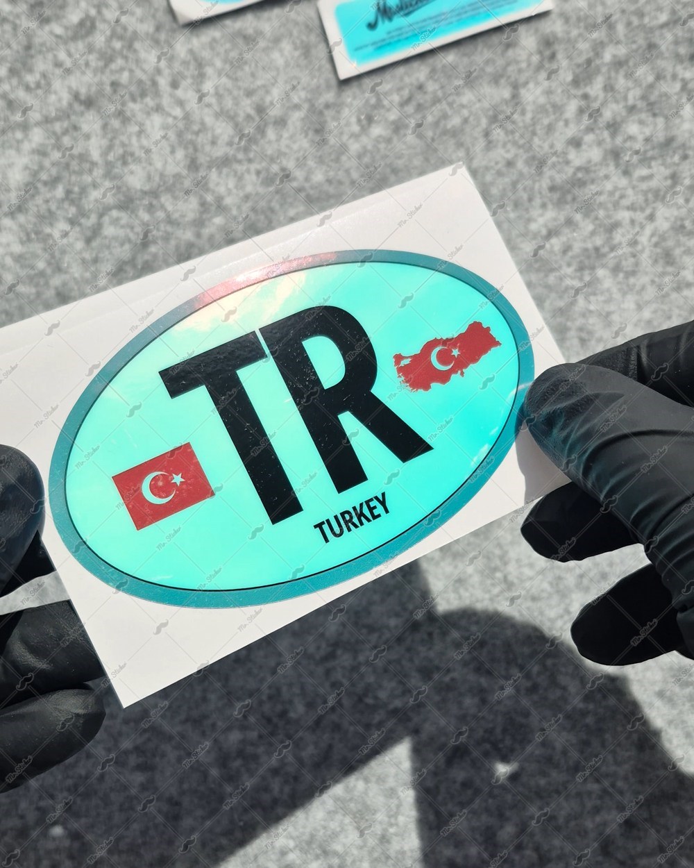 CSFT4 Renk Değiştiren Seri Turkiye (TR) Ulke Etiketi