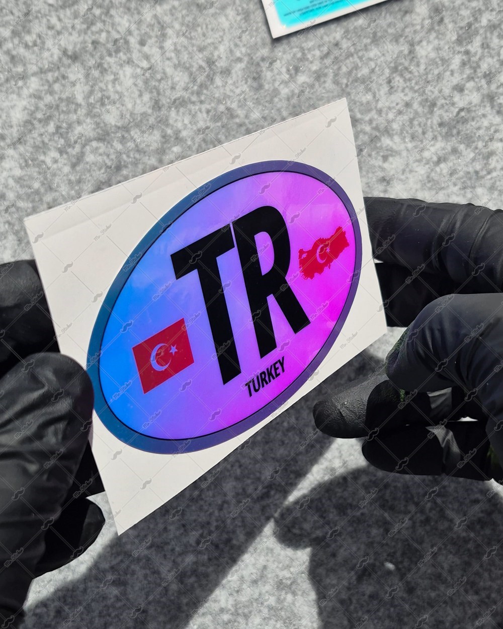 CSFT4 Renk Değiştiren Seri Turkiye (TR) Ulke Etiketi