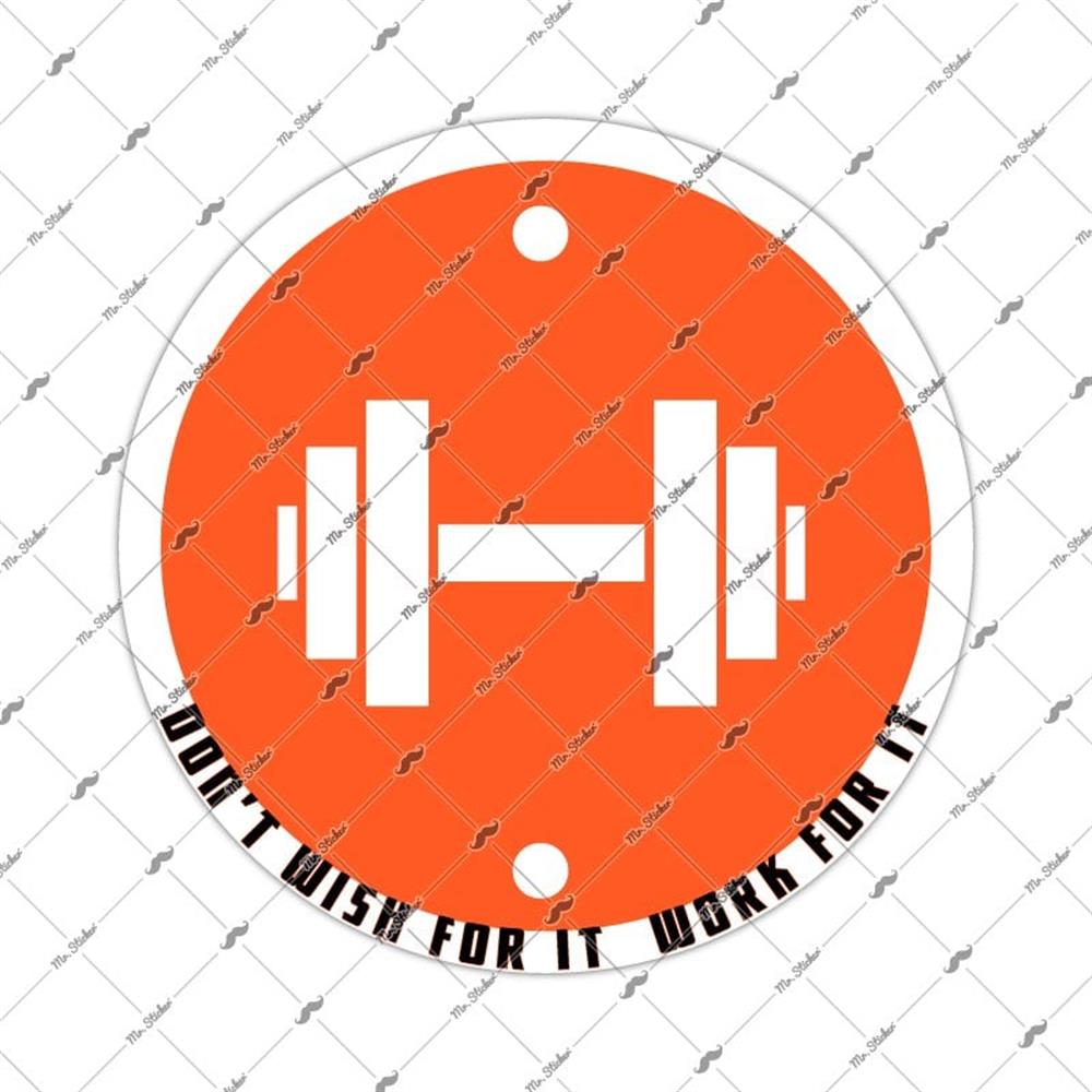 GYM6 Isteme Calış Olsun Sologanlı Etiketi