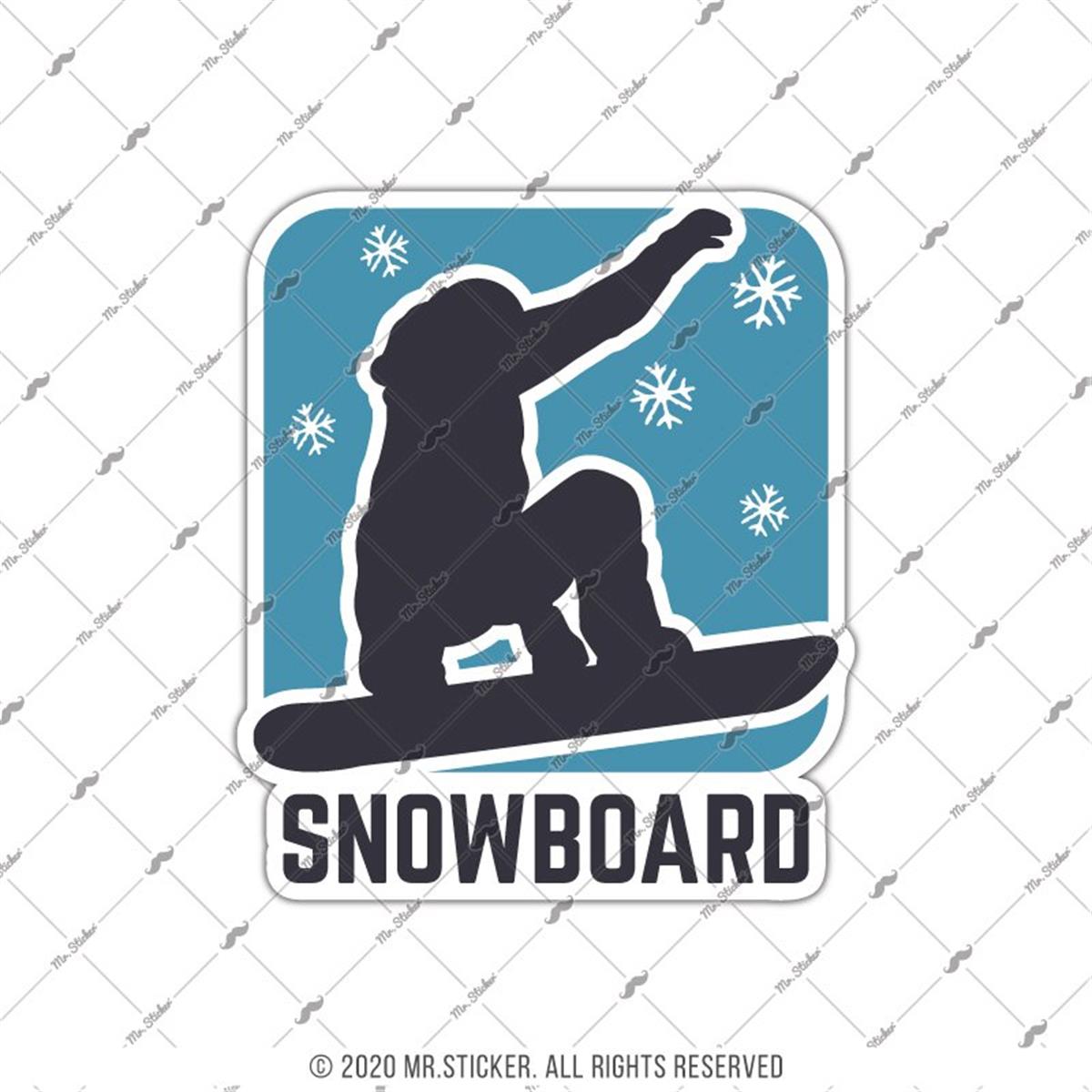 HBG100 Snowboard Yazili Etiket