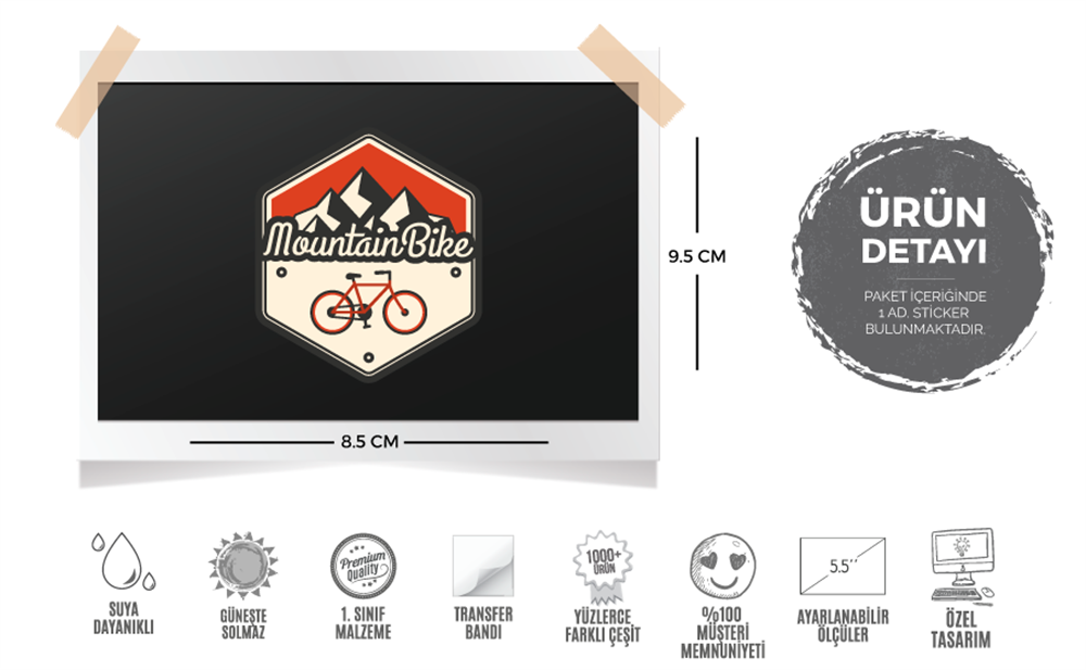 HBG14 Dag Bisikleti Etiketi