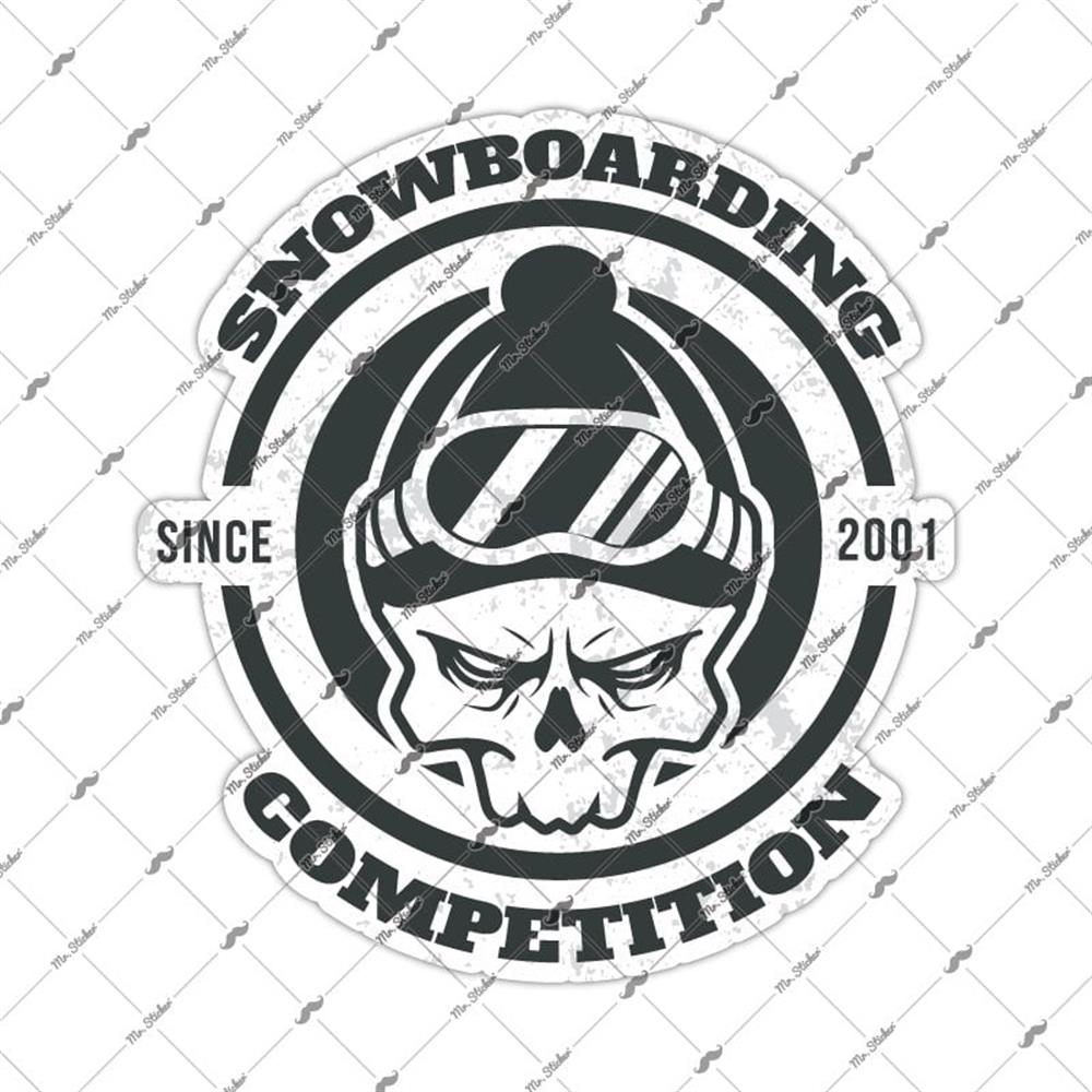 HBG25 Snowboard Etiketi