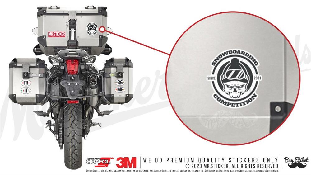 HBG25 Snowboard Etiketi