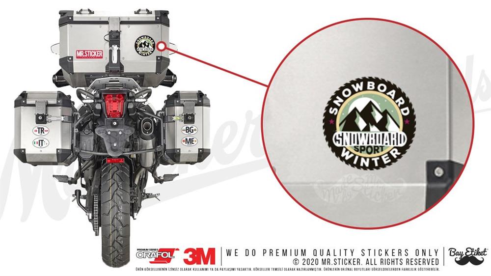 HBG26 Snowboard Etiketi