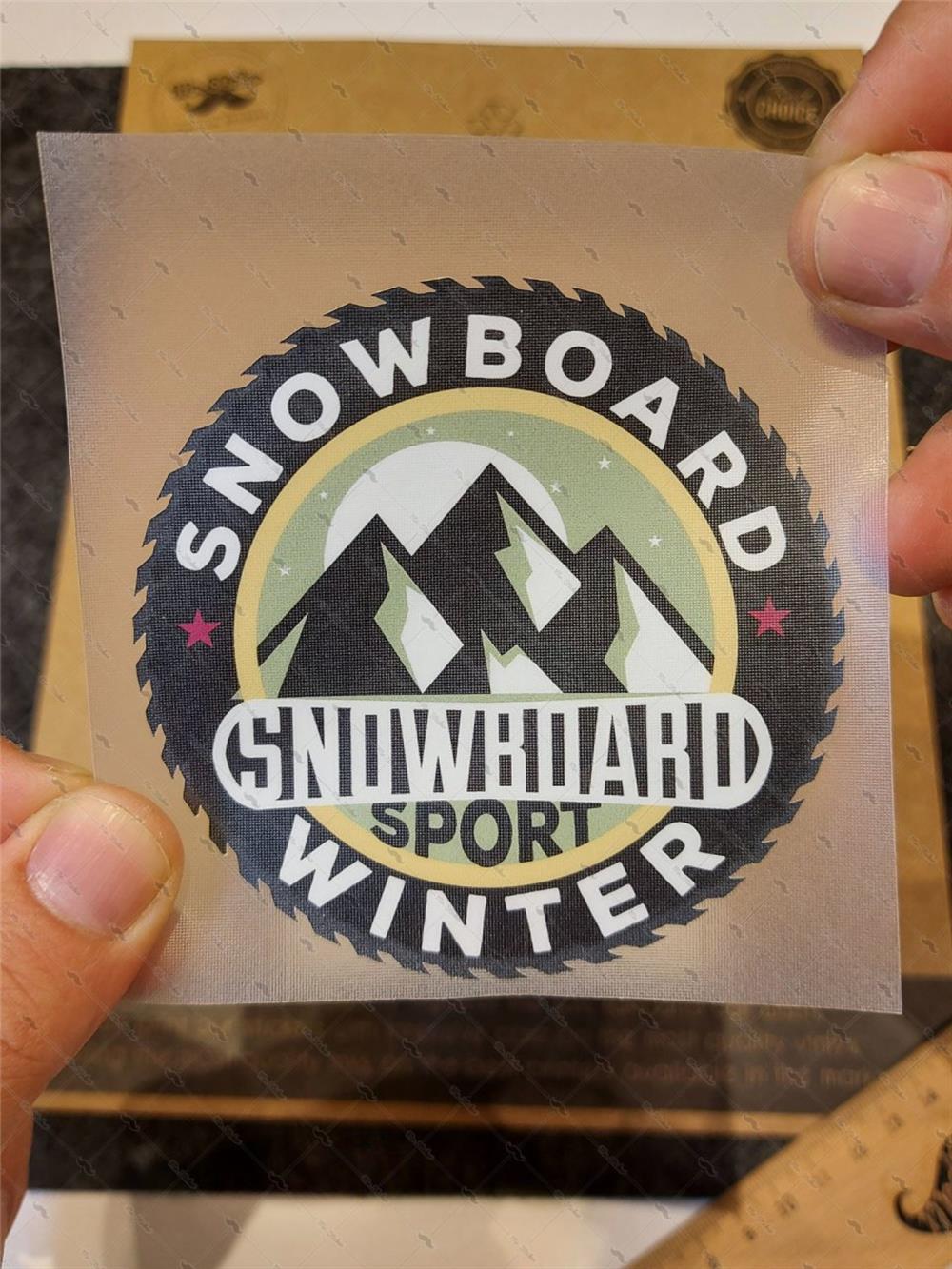 HBG26 Snowboard Etiketi