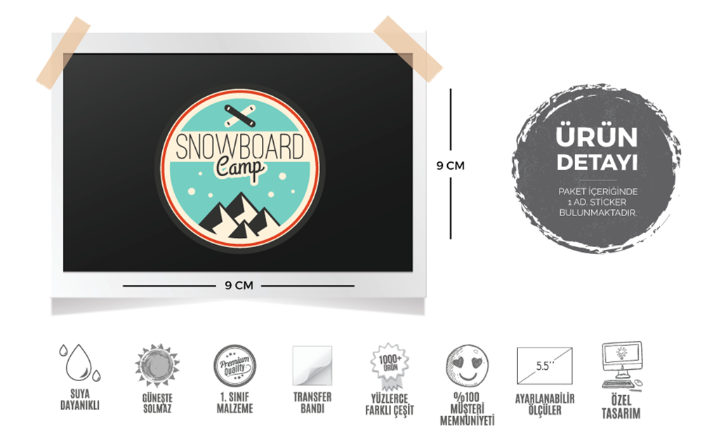 HBG27 Kamp Temali Etiket