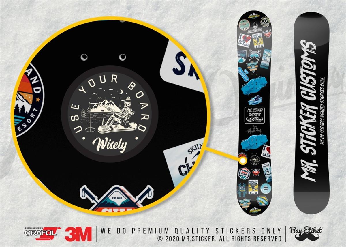 HBG93 Boardini Akilli Kullan Yazili Etiket