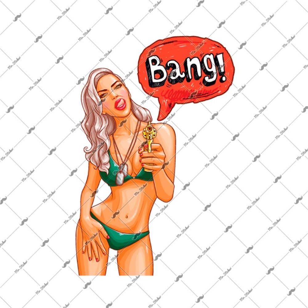 LPT2 Altin-Revolverli-Pinup-Kizi-Etiketi