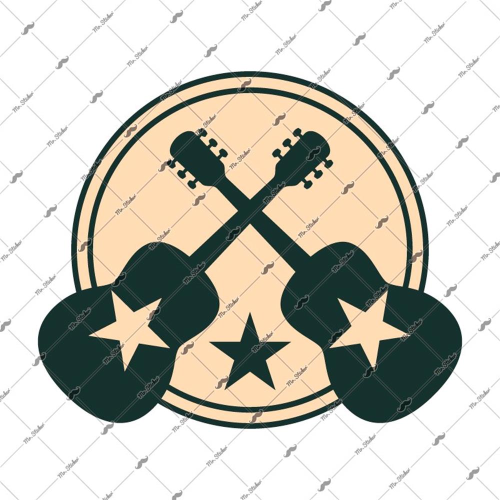 MSC32 Cift Gitar Etiketi