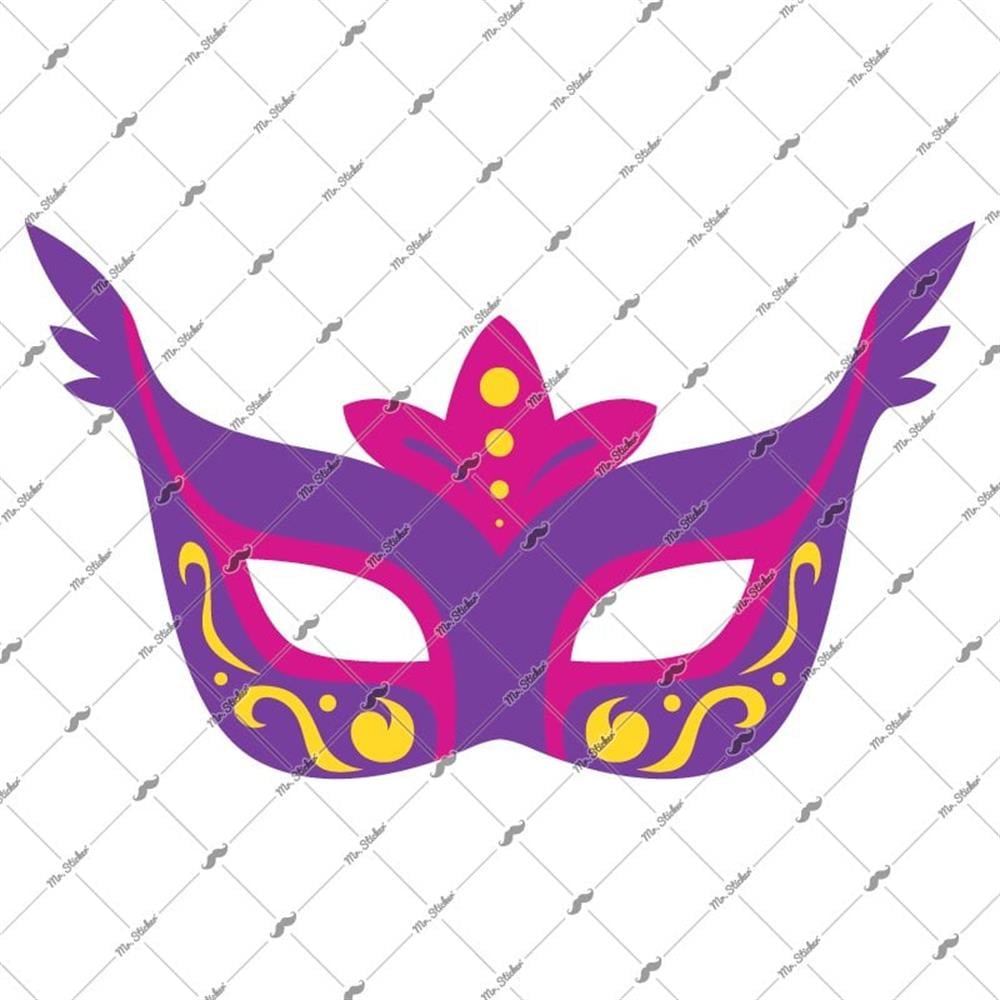 MSK2 Mavi Maske Etiketi