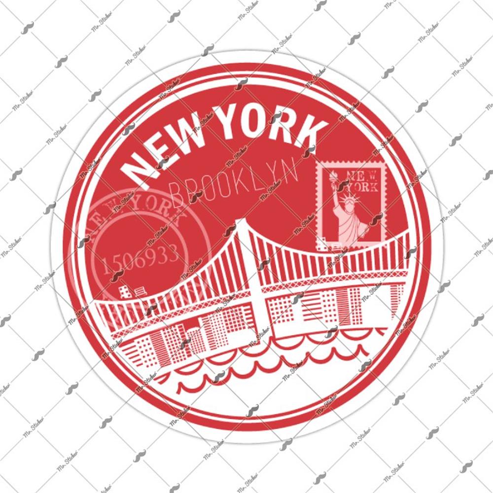 MSL119 New York Yazili Etiket