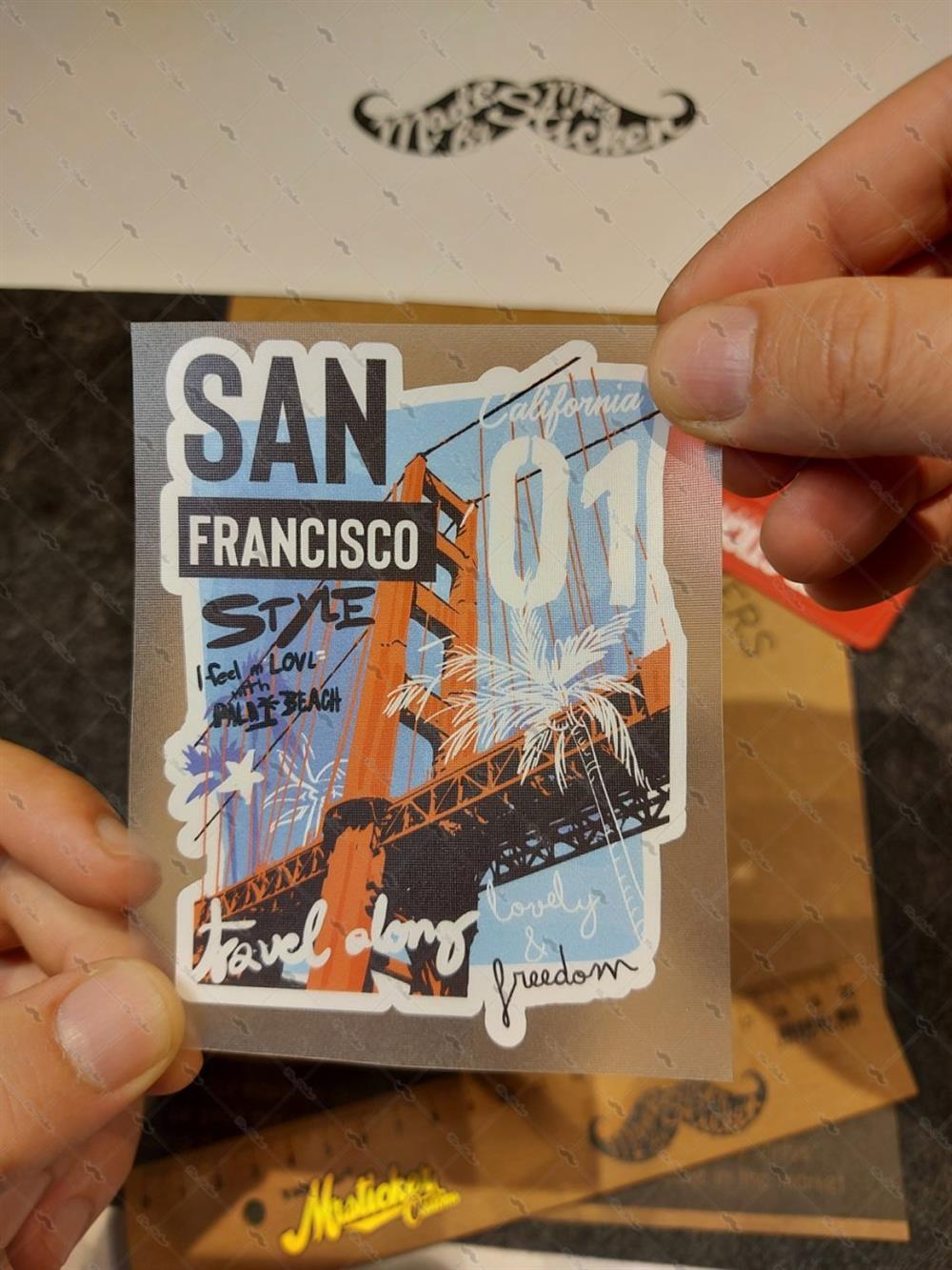 MSL120 San Francisco Etiketi