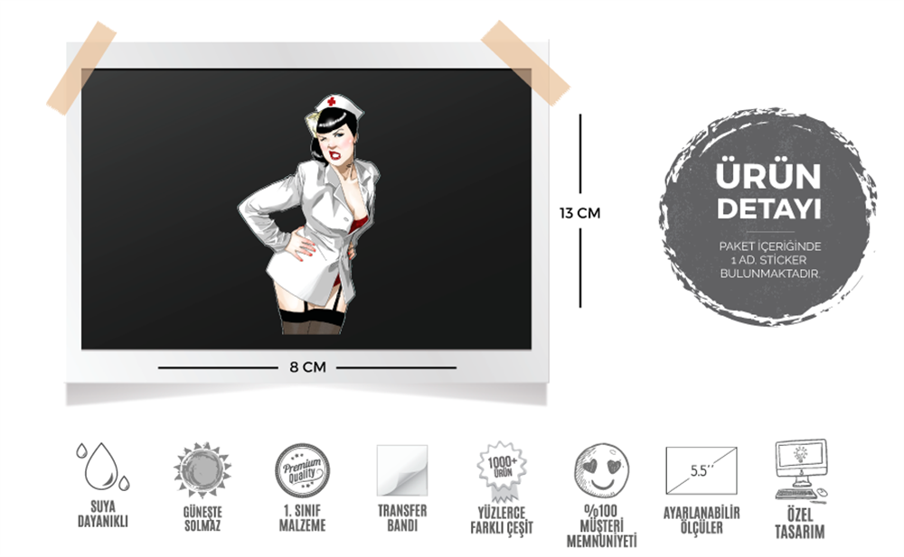 PNP2 Pinup Kizi Etiketi