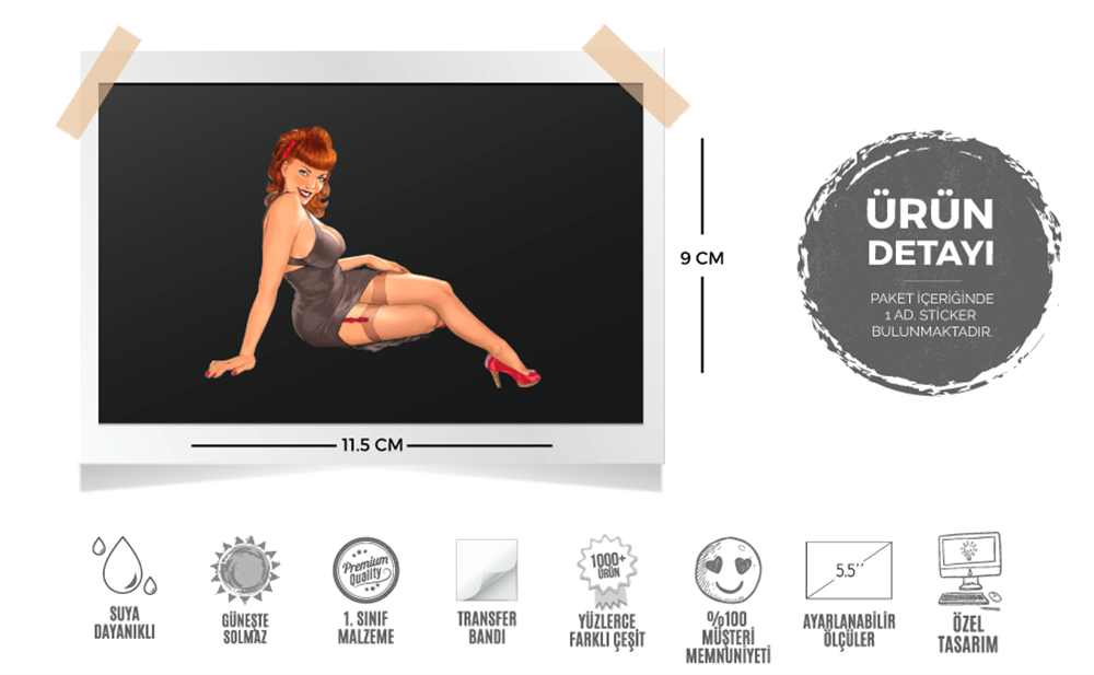 PNP21 Pinup Kizi Etiketi