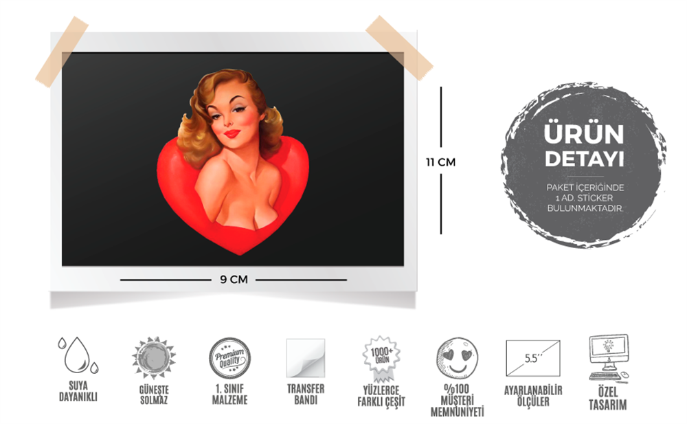 PNP28 Pinup Kizi Etiketi