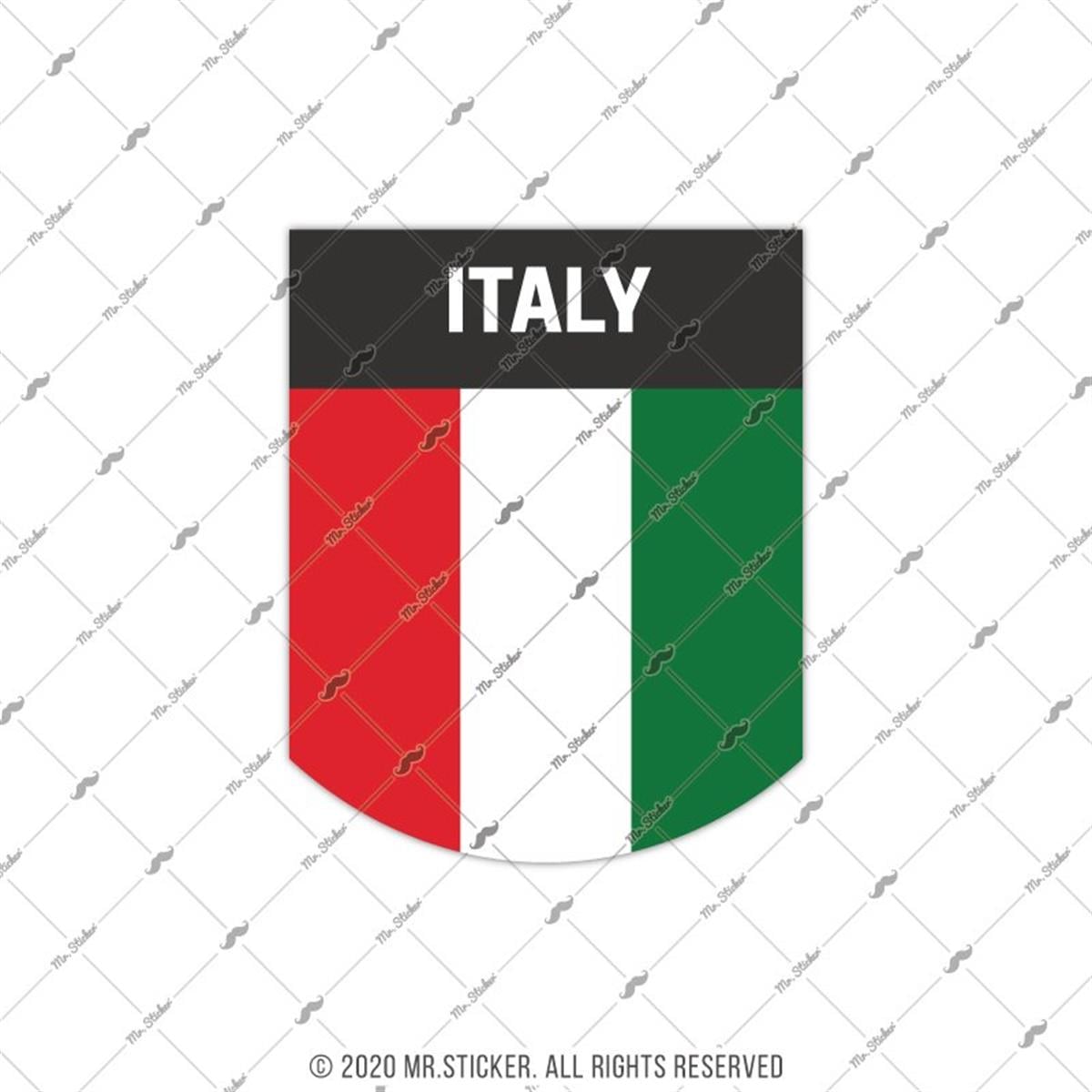 RFHLM177 Reflektif Italy Yazili Etiket