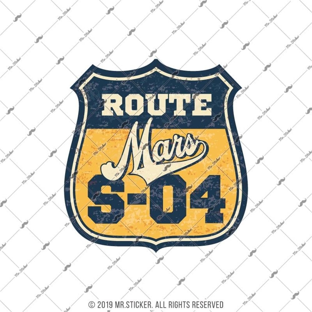 ROU9 Route Mars S04 Etiketi