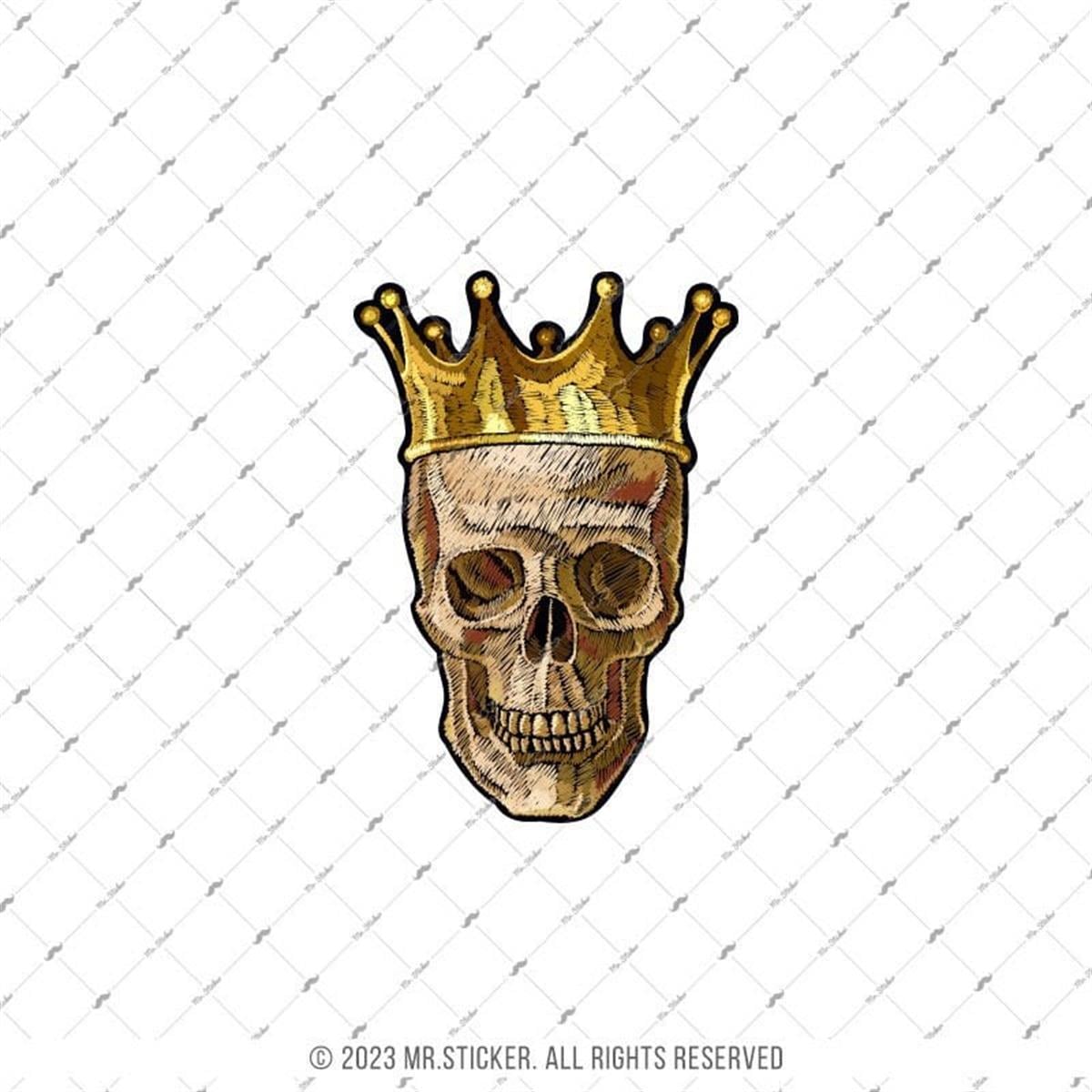 SKL59 Kral Kurukafa Etiketi