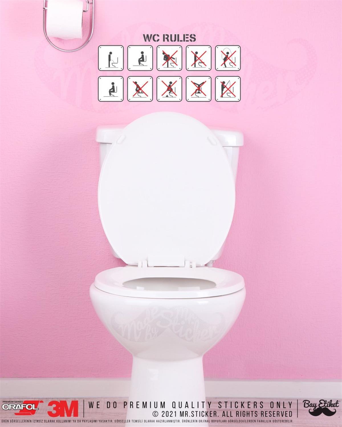 WC37 Tuvalet Kurallari Full Set