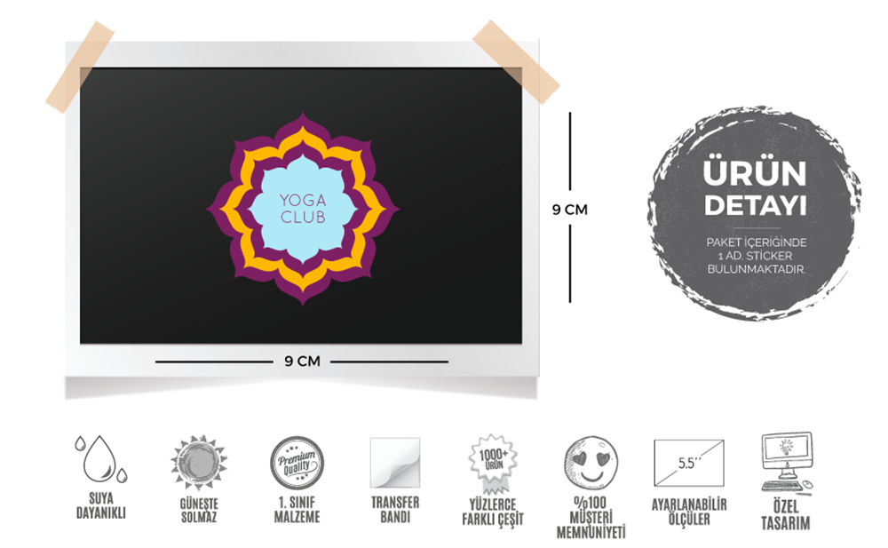 YOG2 Yoga Club Etiketi