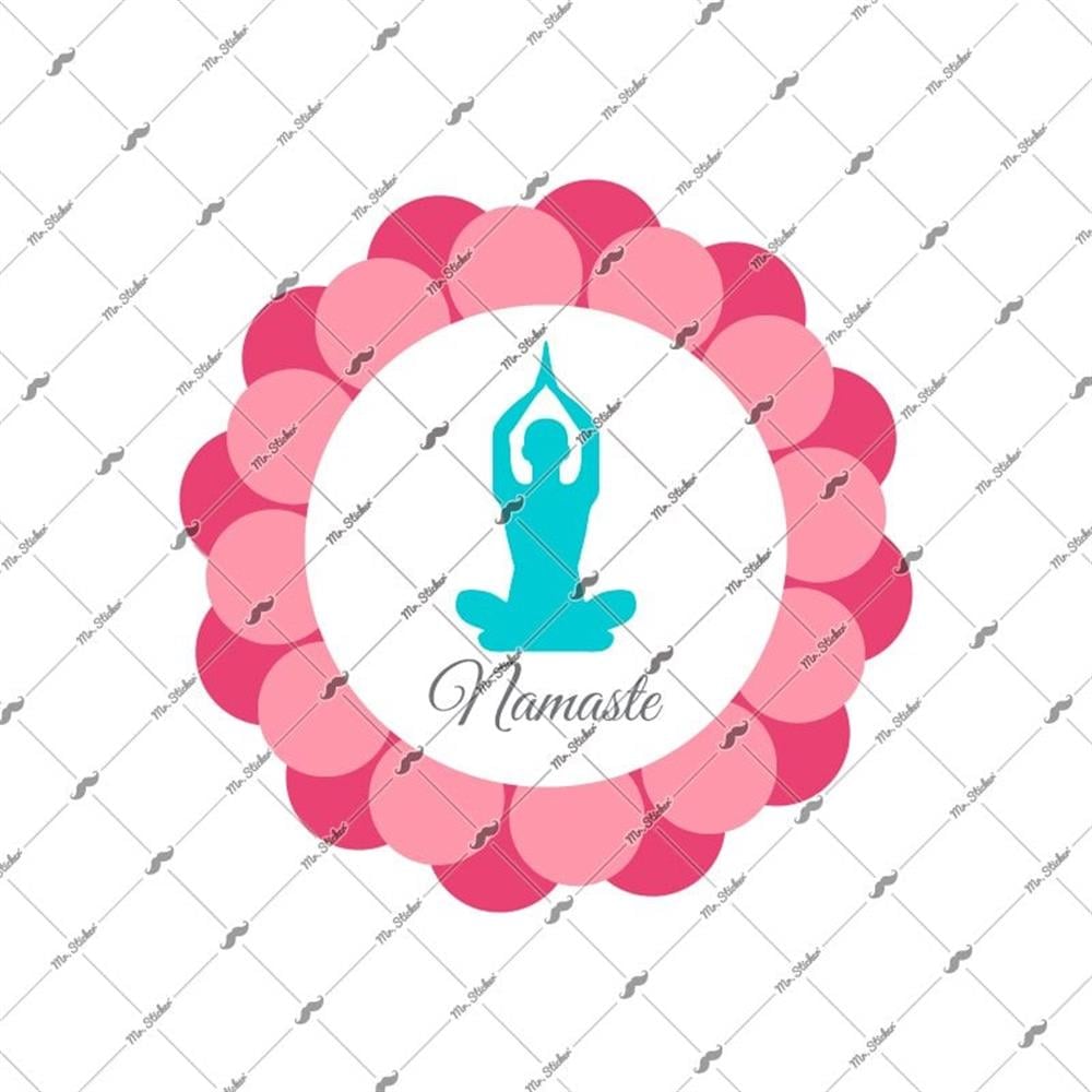 YOG3 Nameste Yazili Yoga Etiketi