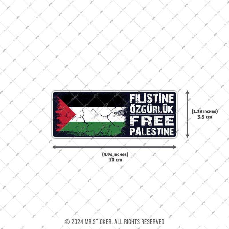 ALT29 Filistine Özgürlük Stickerı