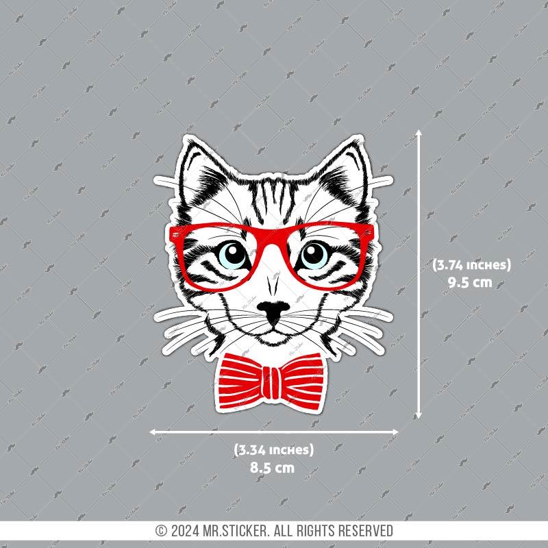 ANCT23- Hipster Kedi Etiketi