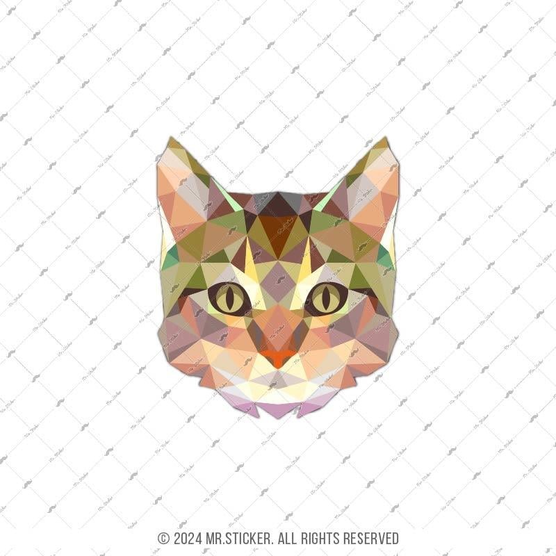 ANCT29- Triangle Tasarim Kedi Etiketi