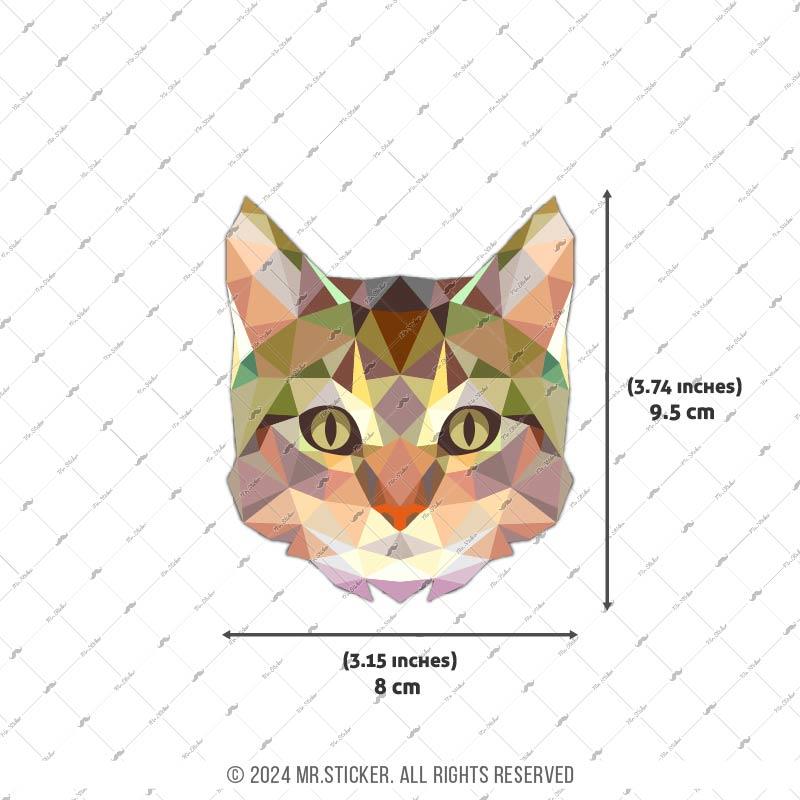 ANCT29- Triangle Tasarim Kedi Etiketi