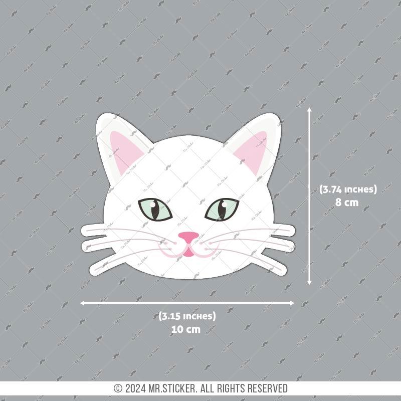ANCT4- Beyaz Kedi Etiketi
