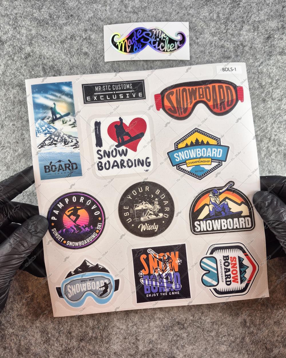 BDLS1 Küçük Boy 10lu Sticker Seti