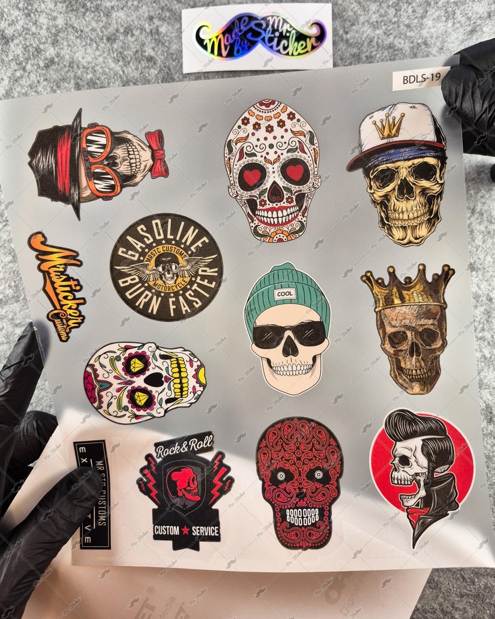 BDLS19 Küçük Boy 10lu Sticker Seti