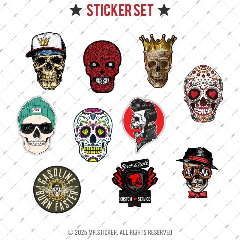 BDLS19 Küçük Boy 10lu Sticker Seti