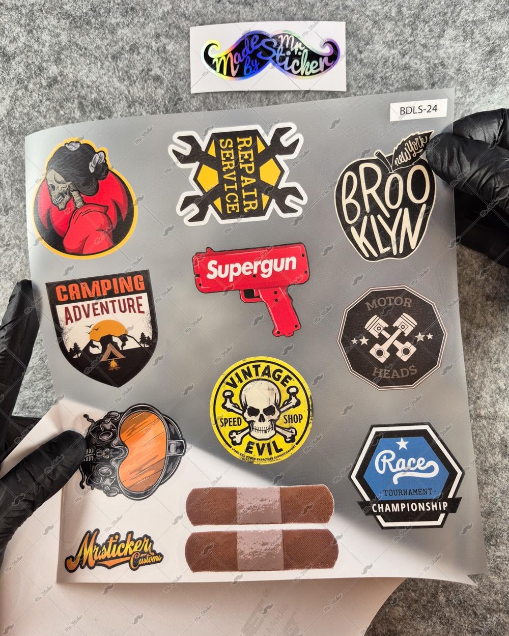 BDLS24 Küçük Boy 10lu Sticker Seti