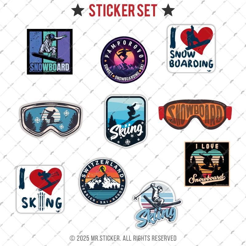 BDLS4 Küçük Boy 10lu Sticker Seti