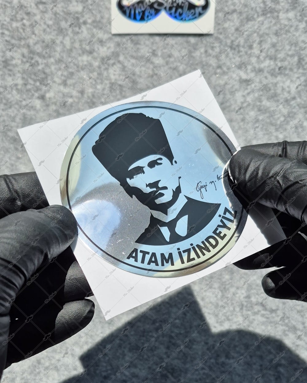 CHR39 Krom Ataturk Etiketi