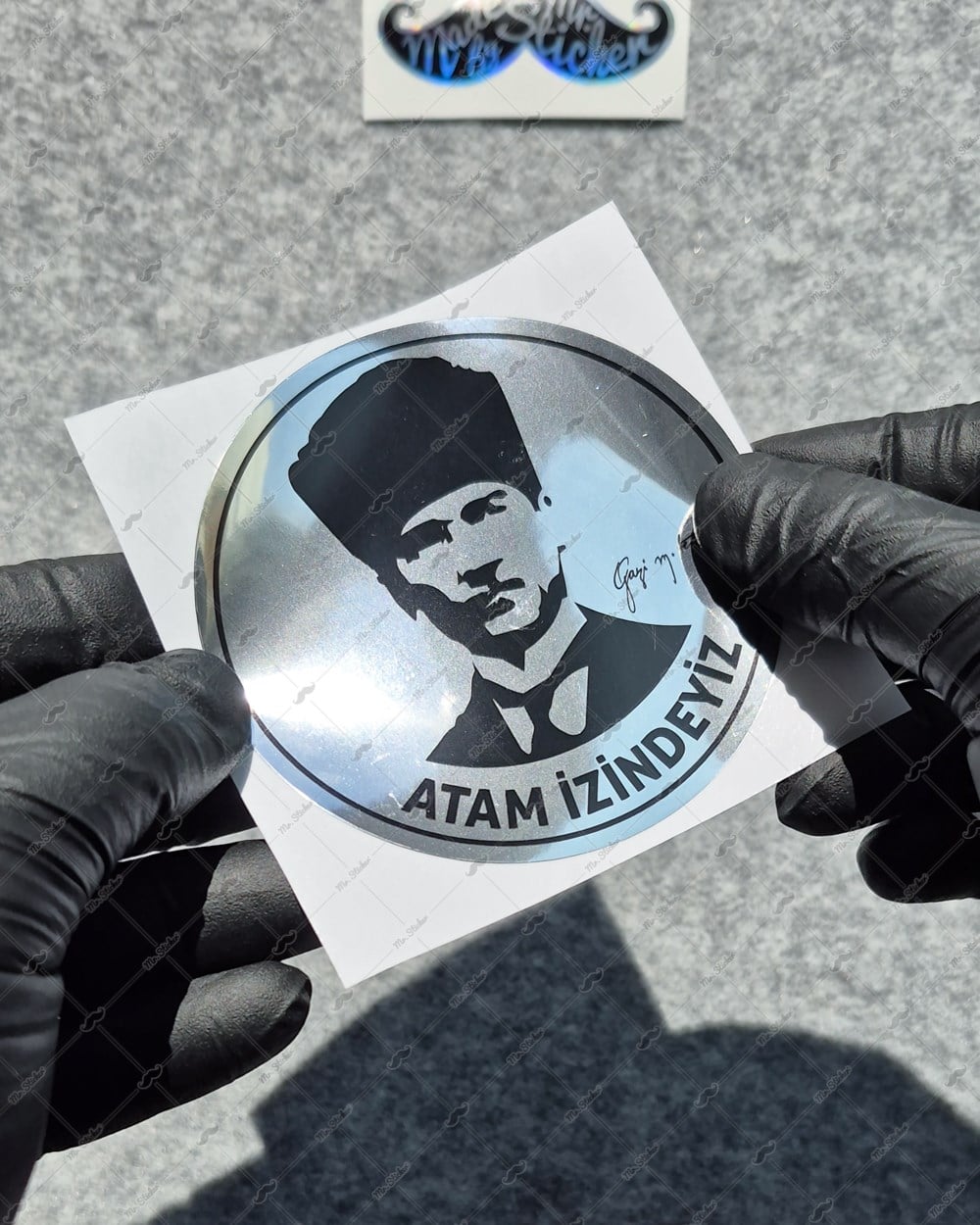 CHR39 Krom Ataturk Etiketi