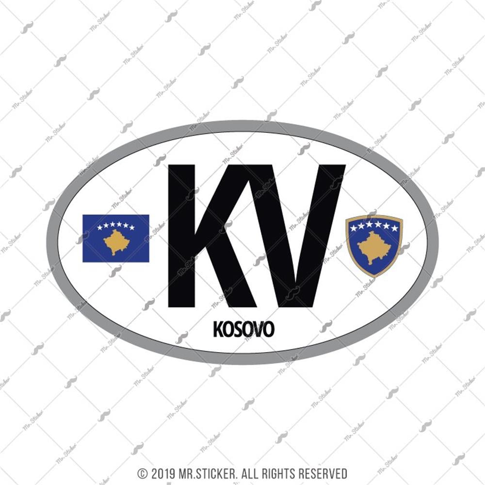 CSE29 Kosova (KV) Reflektif Ulke Etiketi