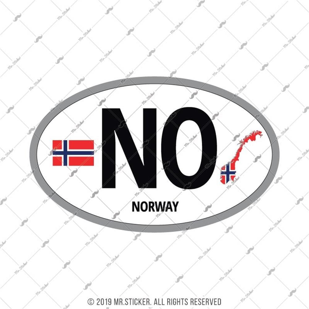 CSE50 Norvec (NO) Reflektif Ulke Etiketi