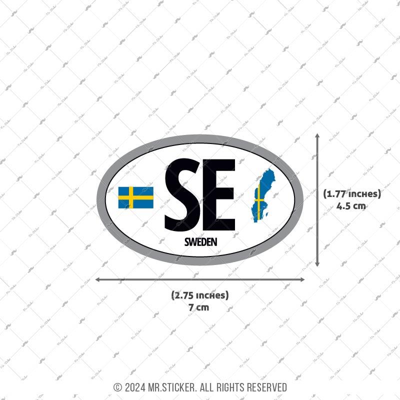 CSE51 Isvec (SE) Reflektif Ulke Etiketi