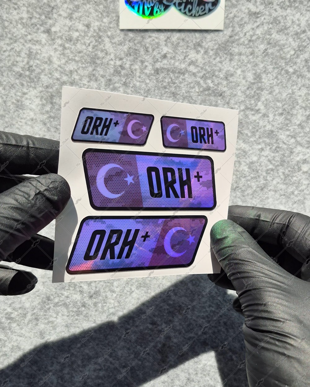 CSFTBT12 0 Rh Pozitif (+) Kan Grubu Etiket Seti Renk Değiştiren Seri