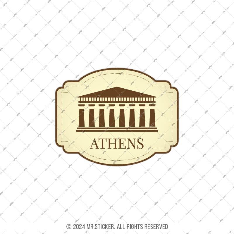 CST11 Athens Yunanistan Etiketi